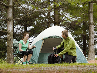 Camping du parc national de Plaisance - Outaouais