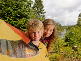 Camping du parc national des Monts-Valin - Saguenay–Lac-Saint-Jean