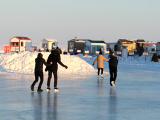 Village sur glace de Roberval - Saguenay–Lac-Saint-Jean