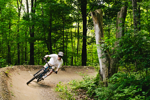 Vélo de montagne à Bromont et Sutton