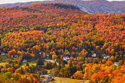 Accès au Sommet Saint-Sauveur en couleurs