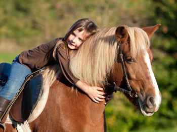 J’ai fait de l’équitation!